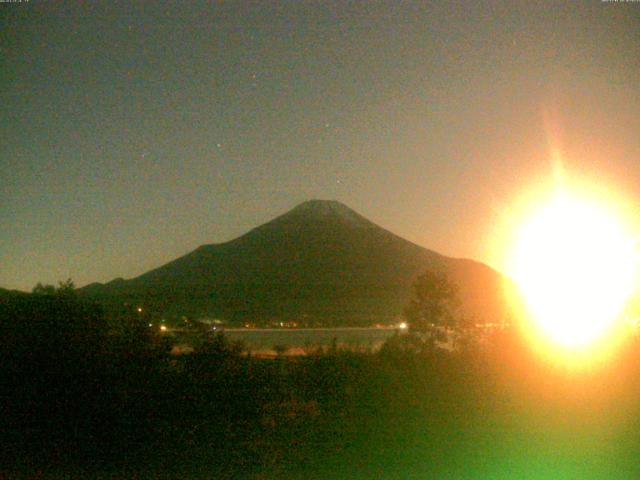 山中湖からの富士山