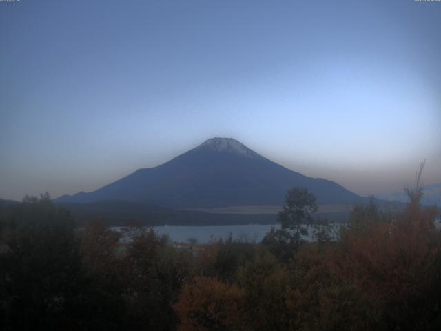 山中湖からの富士山