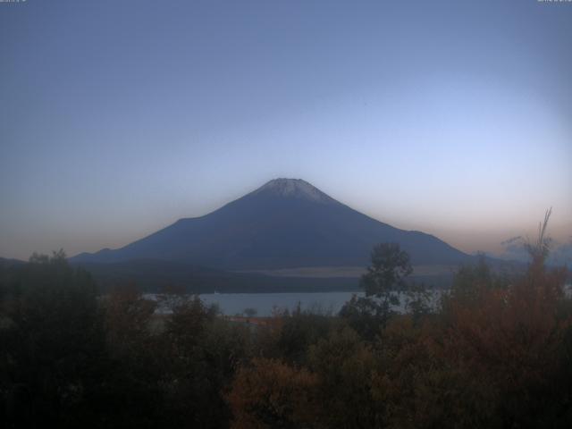 山中湖からの富士山