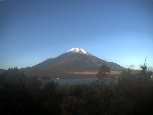 山中湖からの富士山