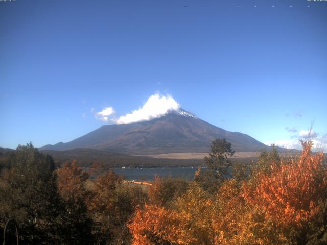 山中湖からの富士山