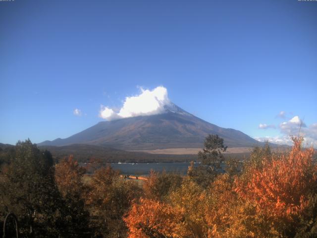 山中湖からの富士山