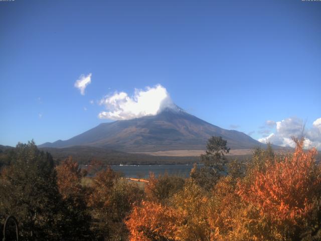 山中湖からの富士山