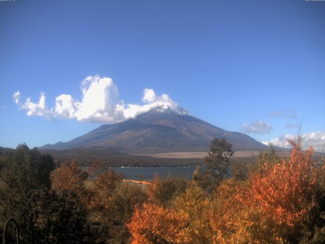 山中湖からの富士山