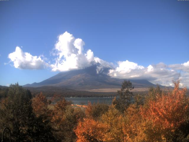 山中湖からの富士山