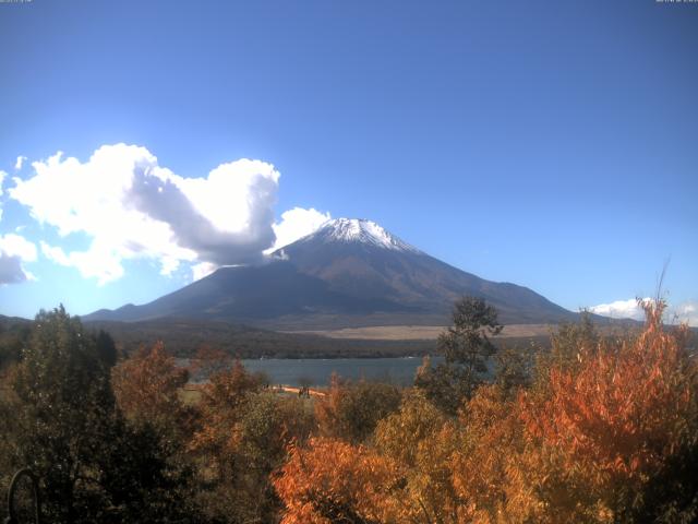 山中湖からの富士山