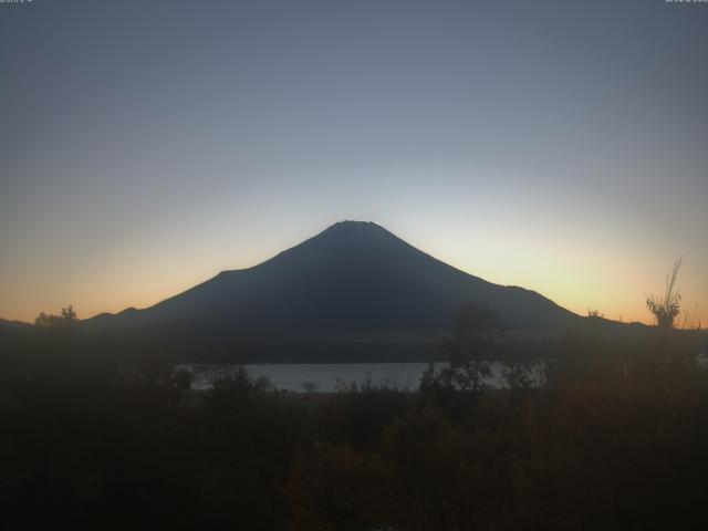 山中湖からの富士山
