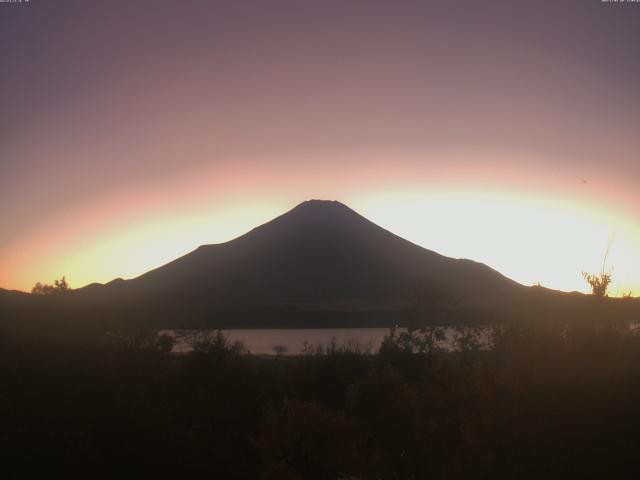 山中湖からの富士山