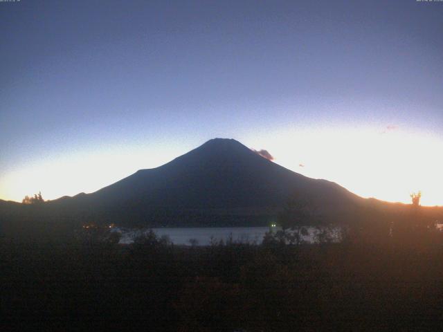 山中湖からの富士山