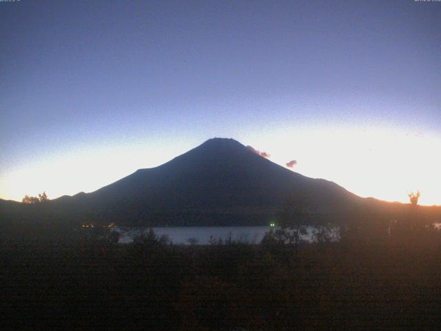 山中湖からの富士山