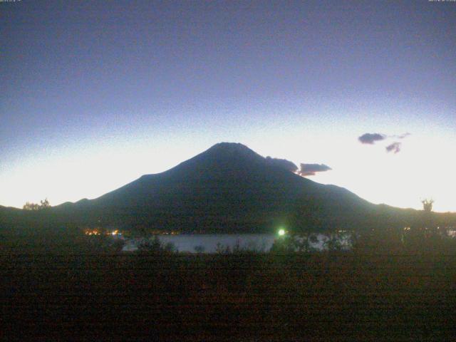 山中湖からの富士山