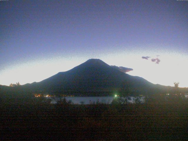 山中湖からの富士山