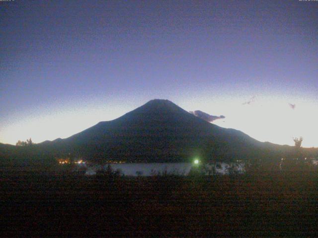 山中湖からの富士山