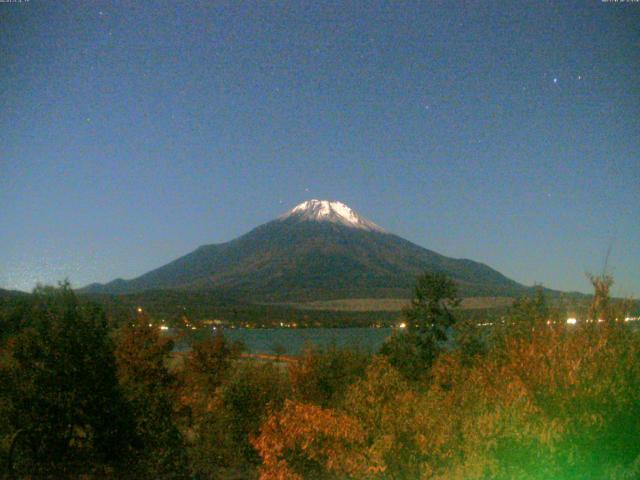 山中湖からの富士山