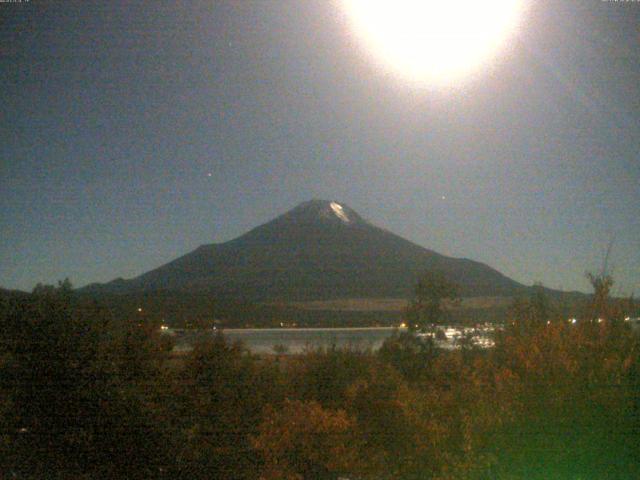 山中湖からの富士山