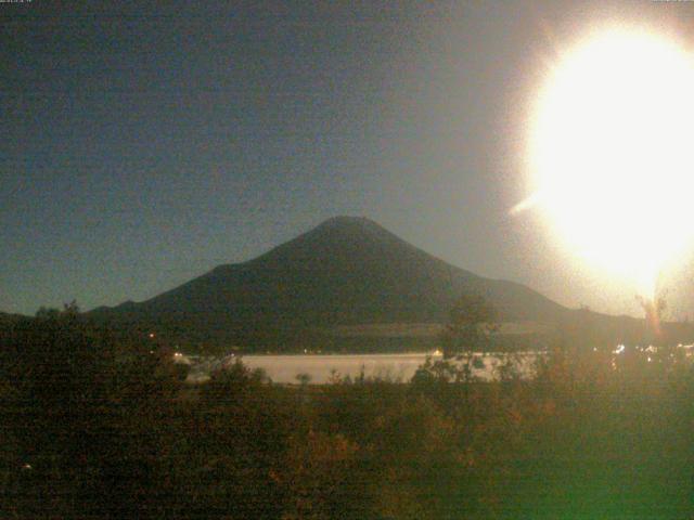 山中湖からの富士山