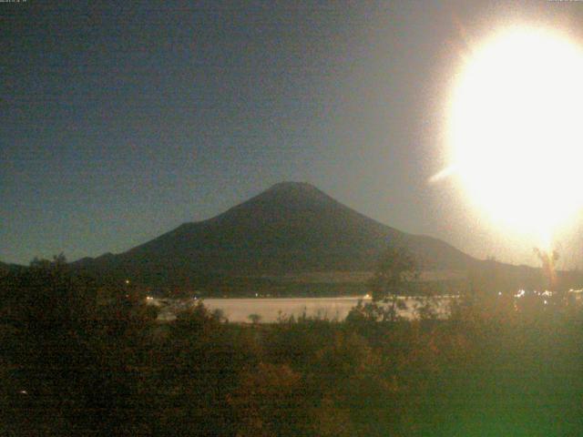 山中湖からの富士山