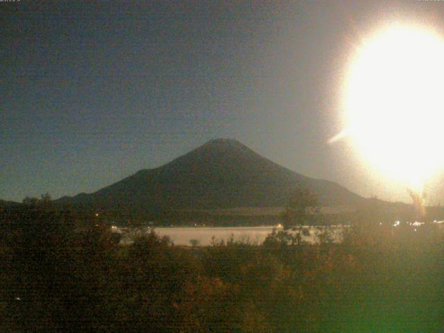 山中湖からの富士山