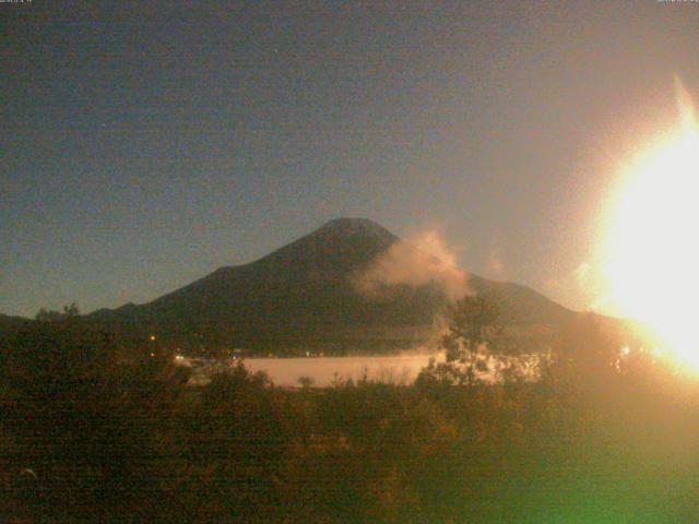 山中湖からの富士山