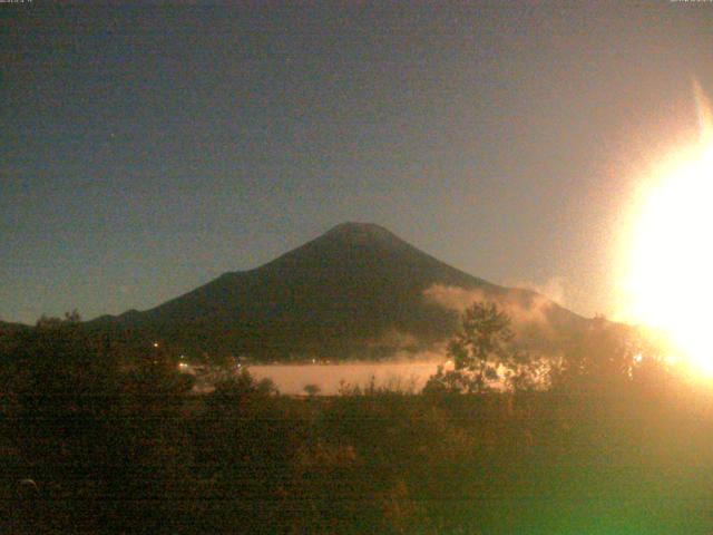山中湖からの富士山