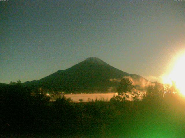 山中湖からの富士山