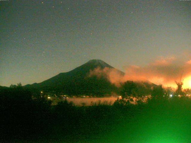 山中湖からの富士山