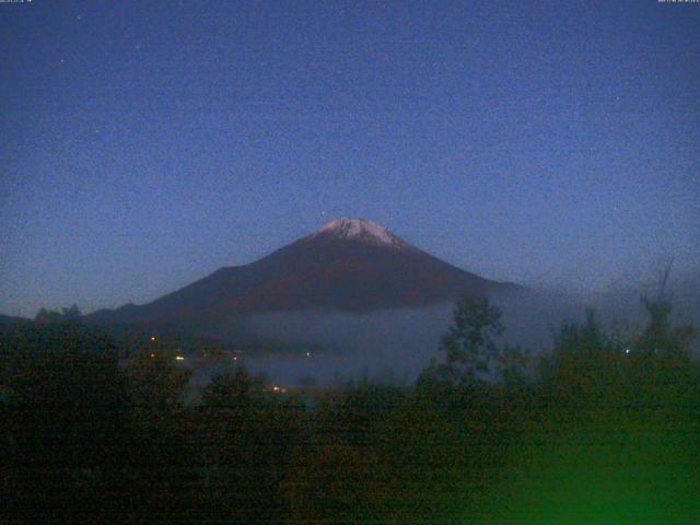 山中湖からの富士山