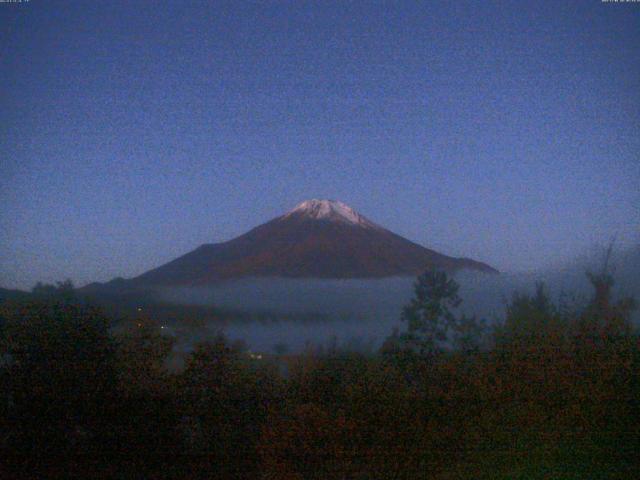 山中湖からの富士山
