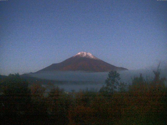 山中湖からの富士山