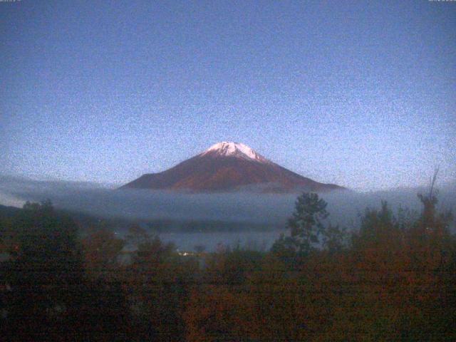 山中湖からの富士山