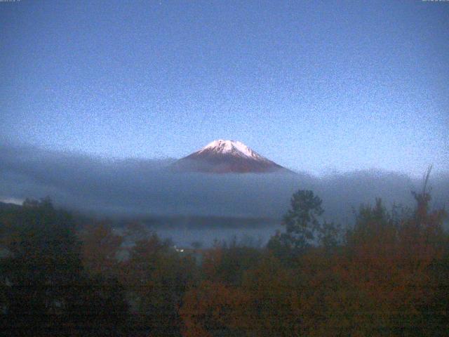 山中湖からの富士山