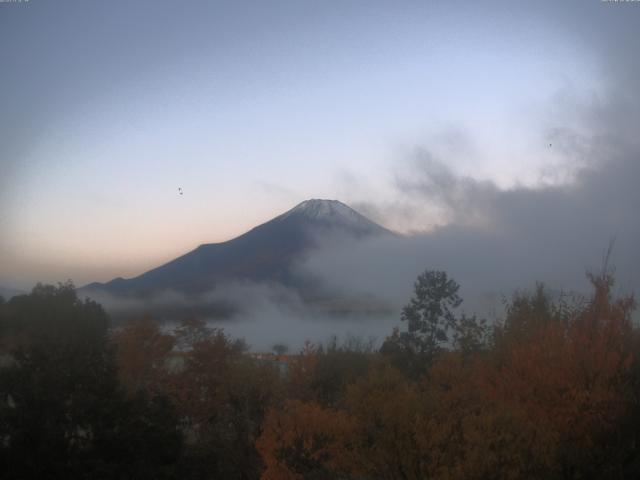 山中湖からの富士山