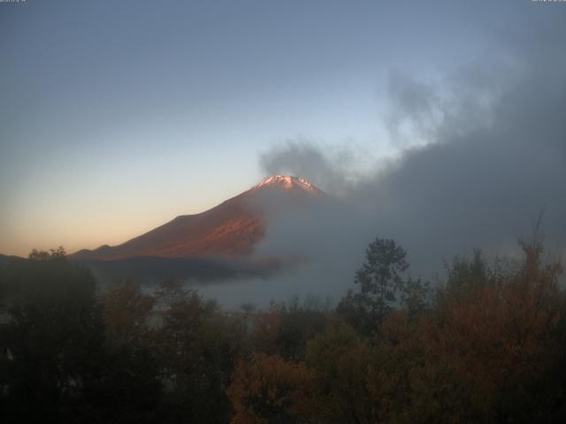 山中湖からの富士山