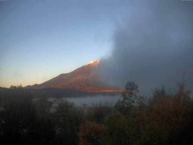 山中湖からの富士山