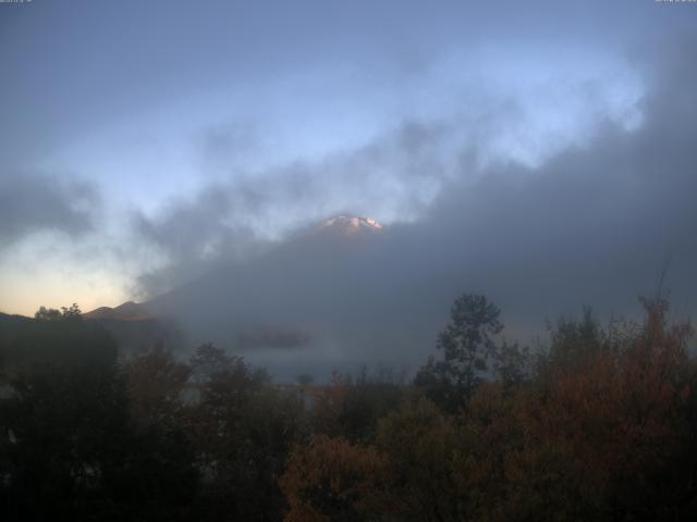 山中湖からの富士山