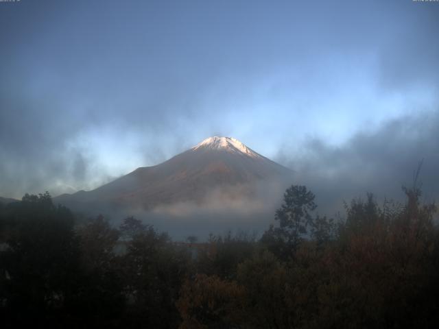 山中湖からの富士山