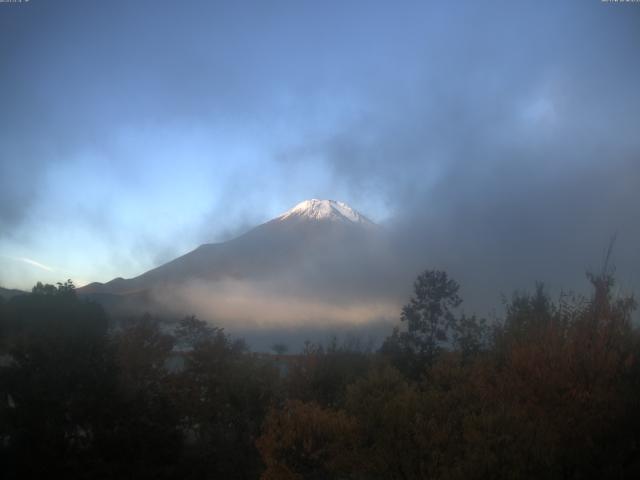 山中湖からの富士山