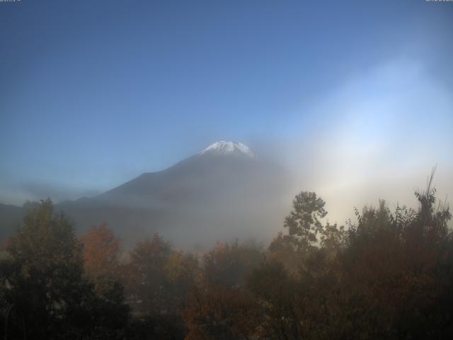 山中湖からの富士山