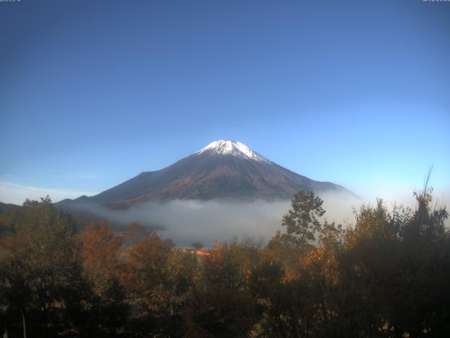山中湖からの富士山