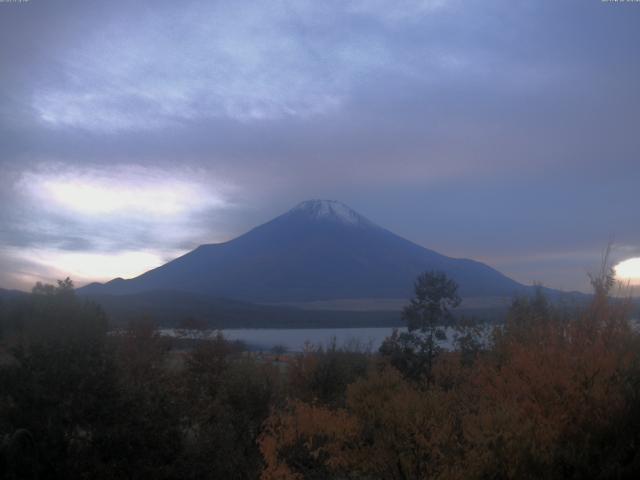 山中湖からの富士山