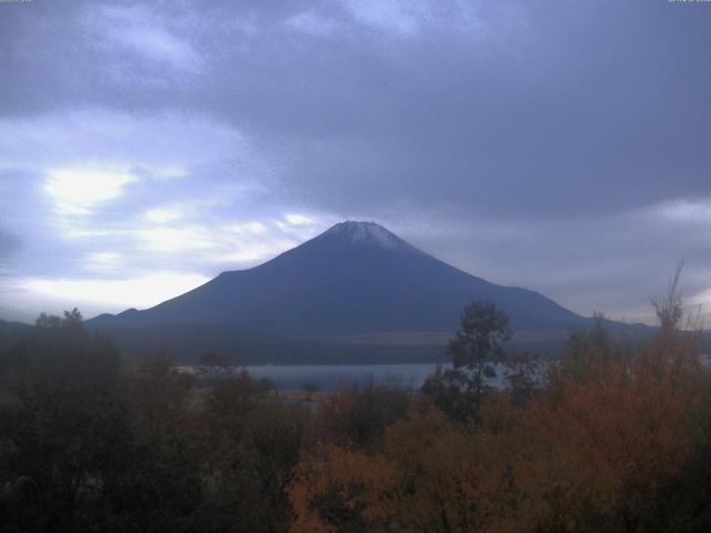 山中湖からの富士山