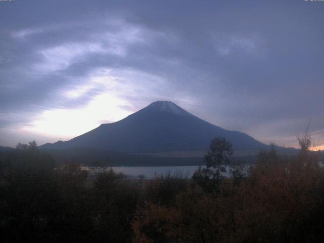 山中湖からの富士山