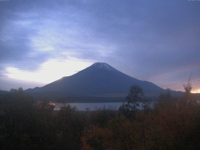 山中湖からの富士山