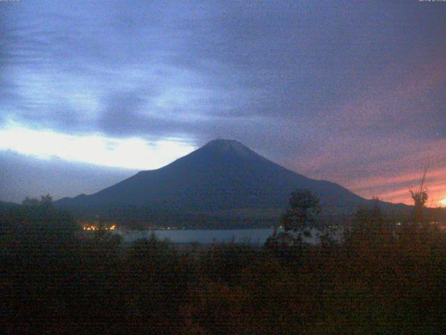 山中湖からの富士山
