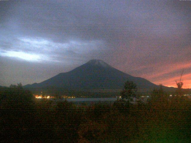 山中湖からの富士山