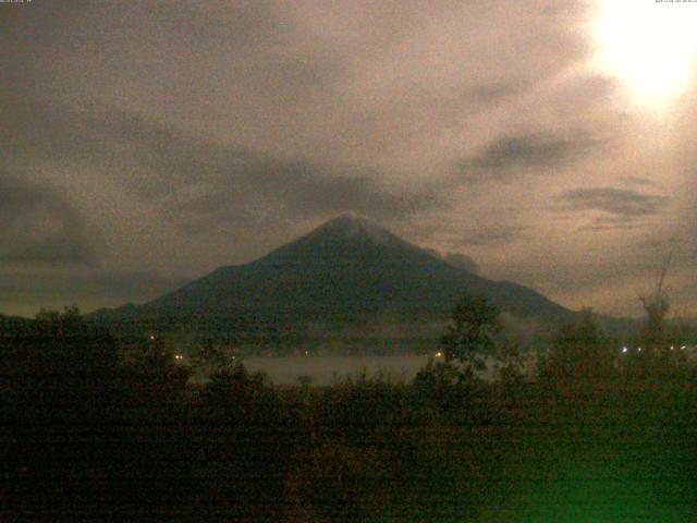 山中湖からの富士山