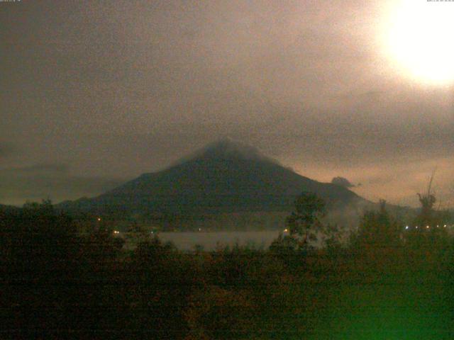 山中湖からの富士山