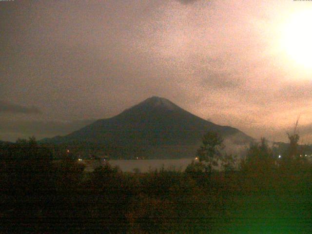山中湖からの富士山