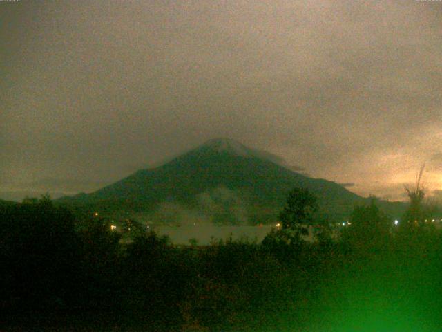 山中湖からの富士山