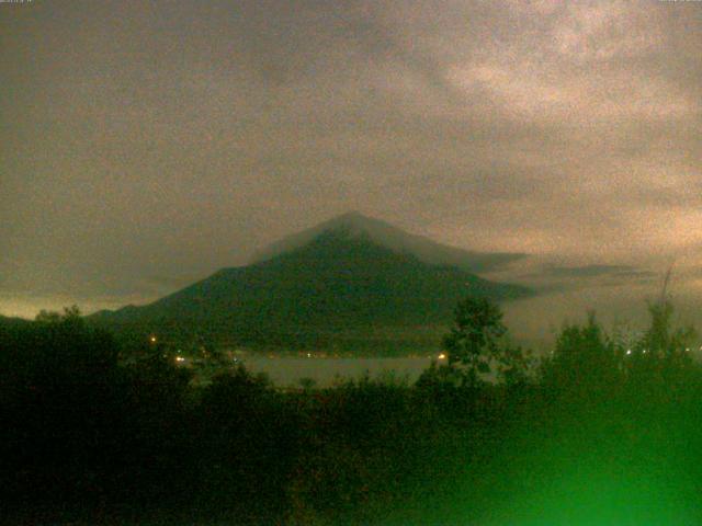 山中湖からの富士山